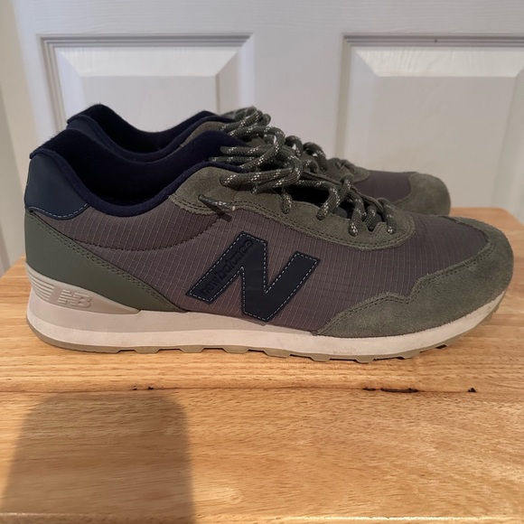 New Balance 515 Men’s Size 14 Green/Blue Ripstop Shoes EUC - Picture 3 of 9